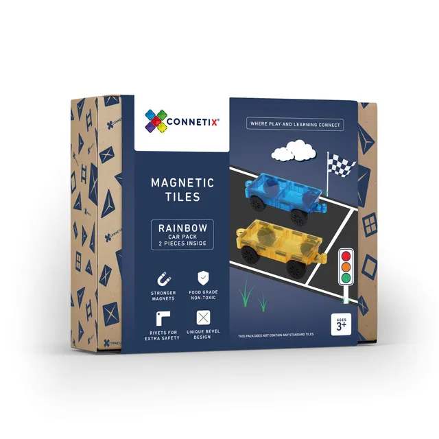 Connetix Car Pack 2 pezzi costruzioni magnetiche auto