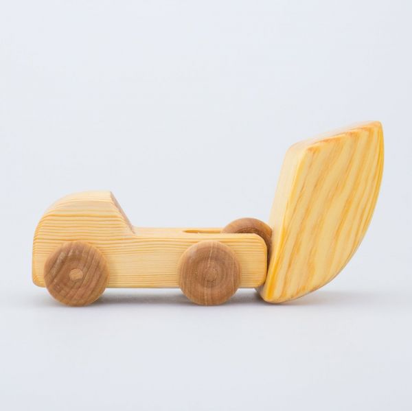 Drei Blätter Camion Ribaltabile camion legno 12 cm