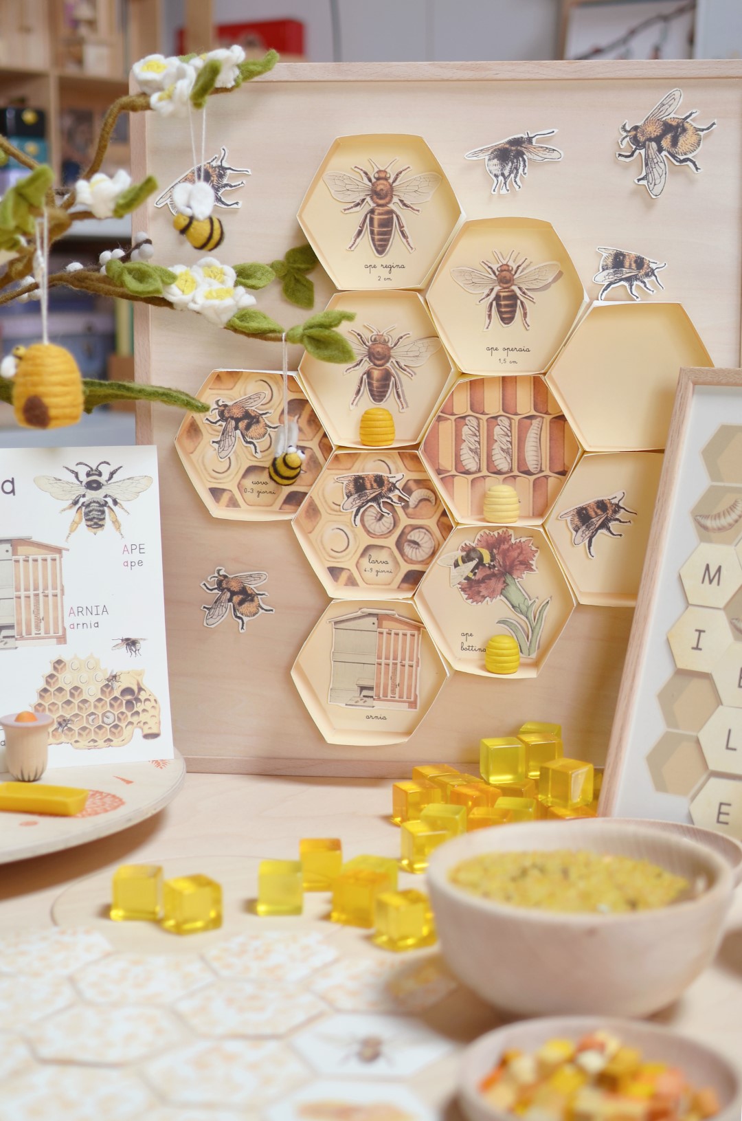 Baboo PlayKit Ape e Fantasma Alveare kit sensoriale