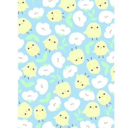 Decopatch Easter set 4 fogli decupage effetto foil