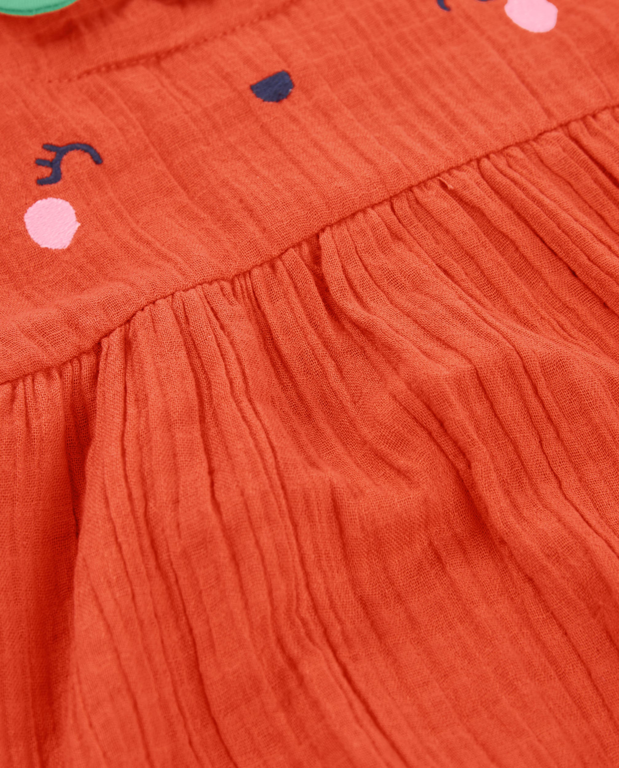 Tuc Tuc vestito neonata fragola rosso con mutandina