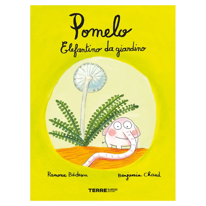 Terre di Mezzo Pomelo libro elefantino da giardino