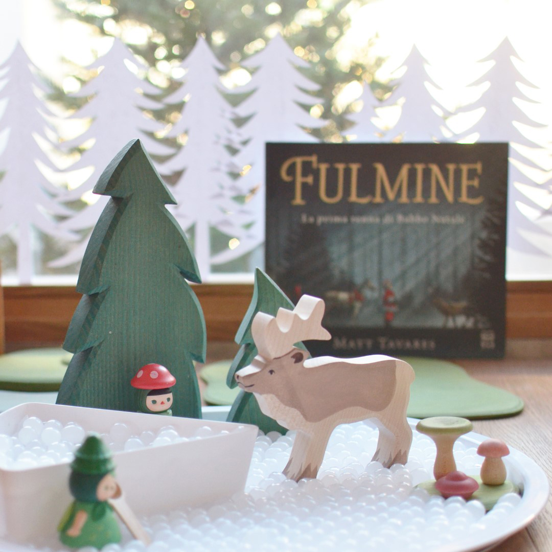PlayKitBaboo Fulmine kit gioco dicembre con libro renna