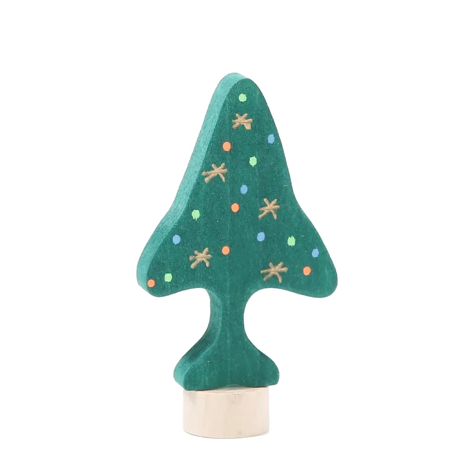 Grimm's Abete Natale figura legno decorativa 6 cm