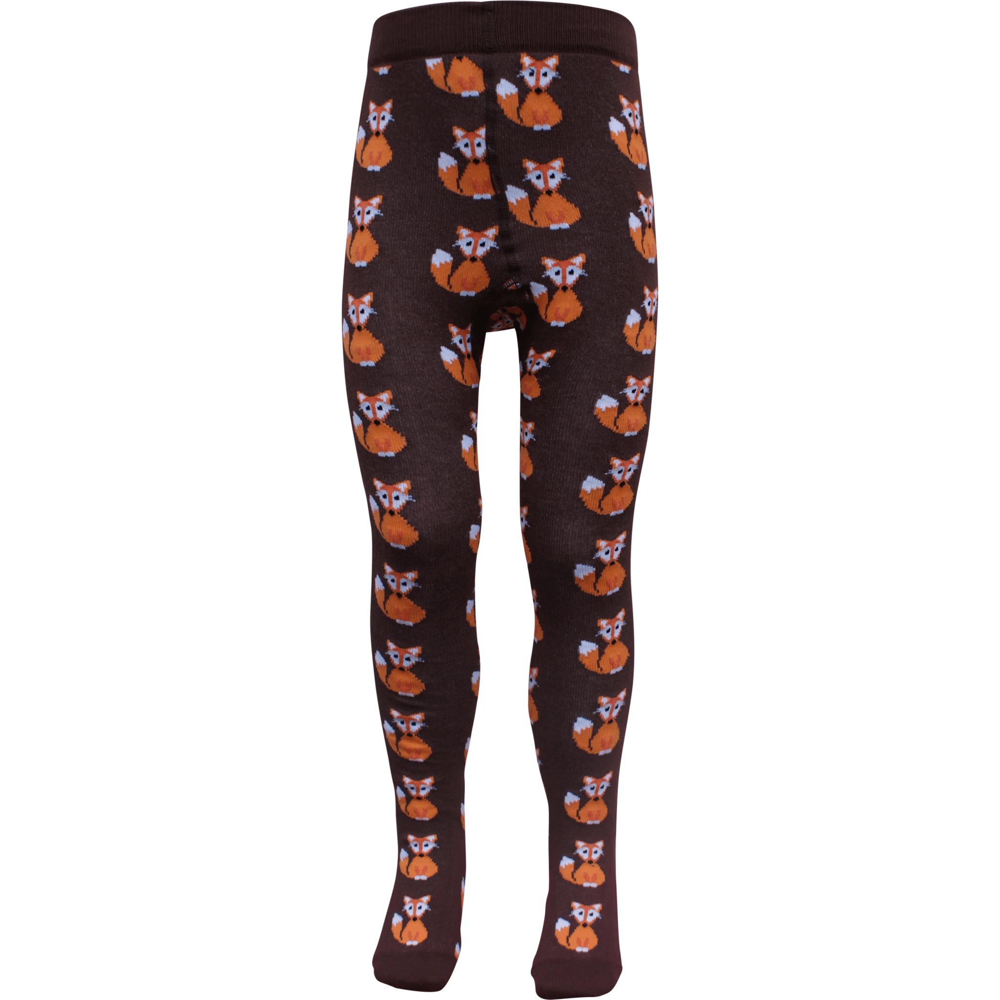 Slugs & Snails Foxy collant bimba marroni volpi cotone bio