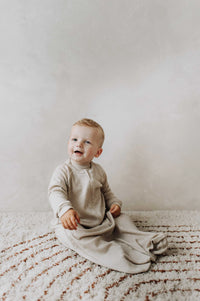 Kico Label Sacco Nanna Merino Neonato Naturale Cerniera