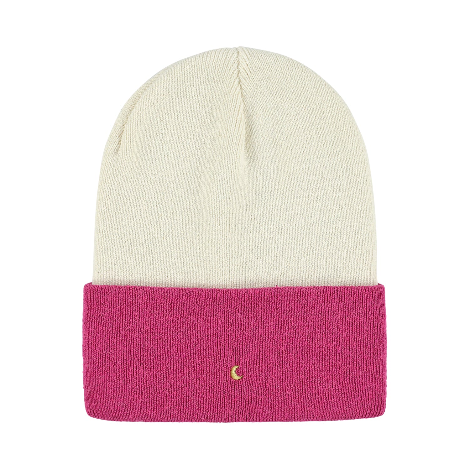 Ella and Rapha Moon berretto fucsia cotone invernale