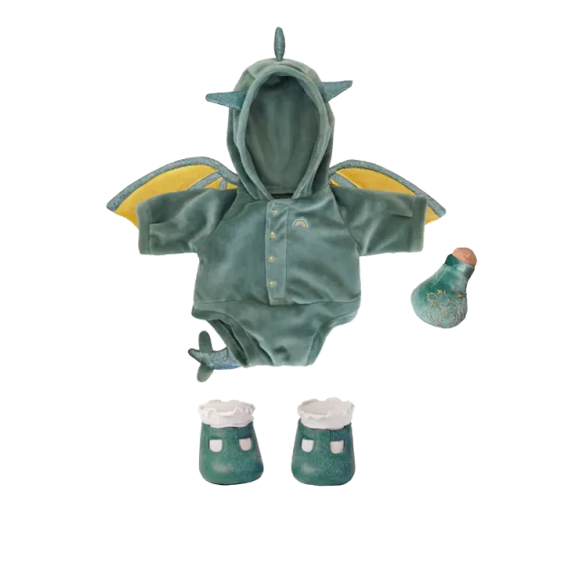 OlliElla Dinkum Dolls Dragon Outfit vestito bambola drago