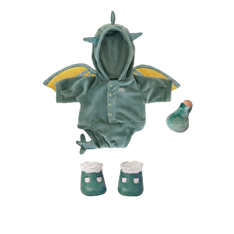 OlliElla Dinkum Dolls Dragon Outfit vestito bambola drago