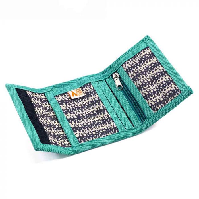 Djeco Tigre portafogli bambini cotone cerato 13,5 cm