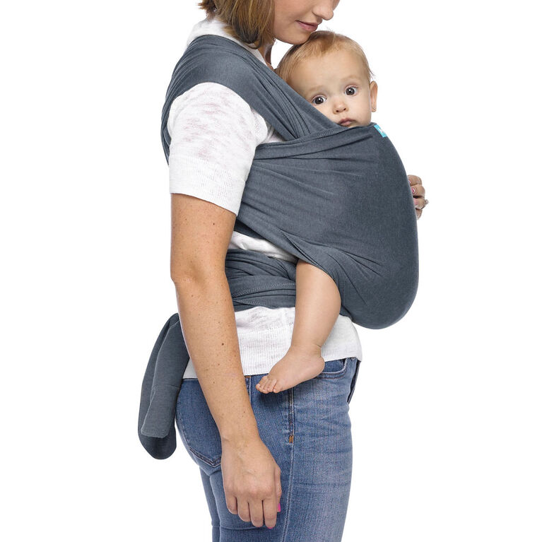 Moby Wrap Evolution fascia porta bebè Denim cotone