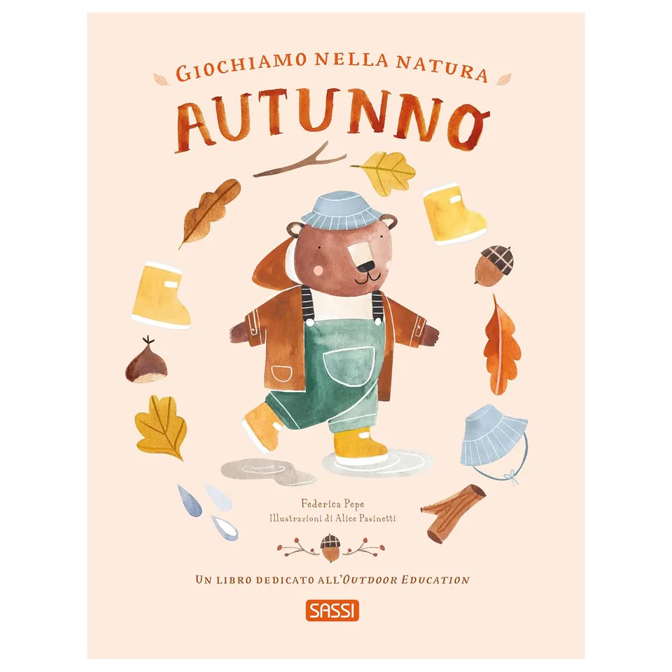 Sassi Giochiamo nella natura Autunno libro 3-6 anni