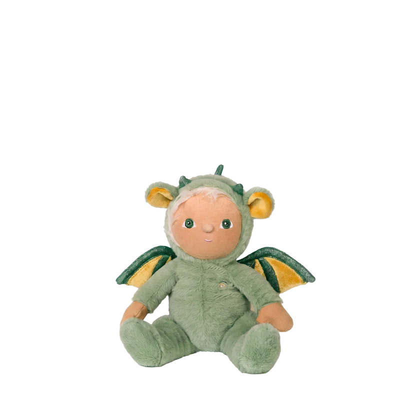 Olli Ella Dinky Dinkums Dax Dragon bambola morbida 22 cm