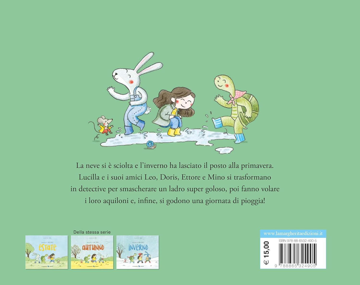 La Margherita Primavera Lucilla e i suoi amici libro rigido