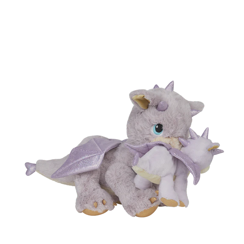OlliElla Dinkum Dragon Flare peluche lilla