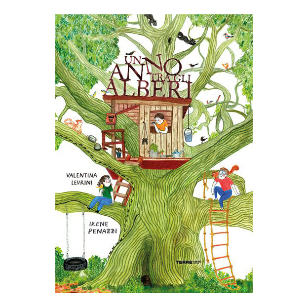 Terre di Mezzo Un anno tra gli alberi libro illustrato 3-6 anni