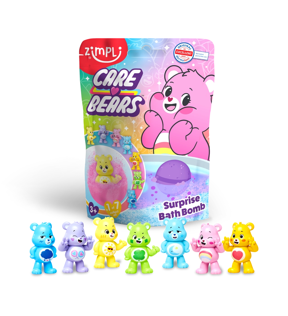Zimpli Kids Baff Bombz Care Bears Bomba Bagno Sorpresa