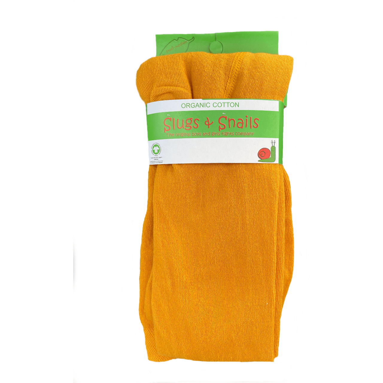 Slugs & Snails Mustard collant donna cotone bio senape
