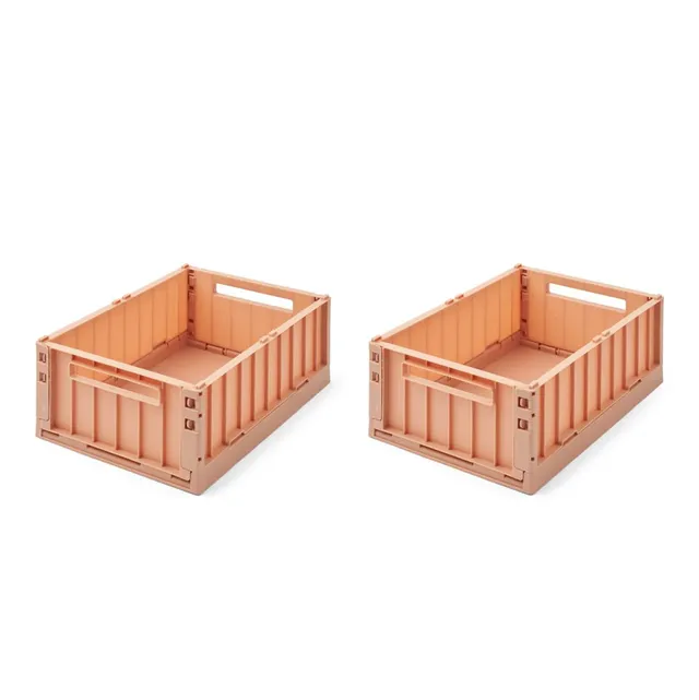 Liewood Weston M contenitori impilabili Tuscany rose 2 pezzi