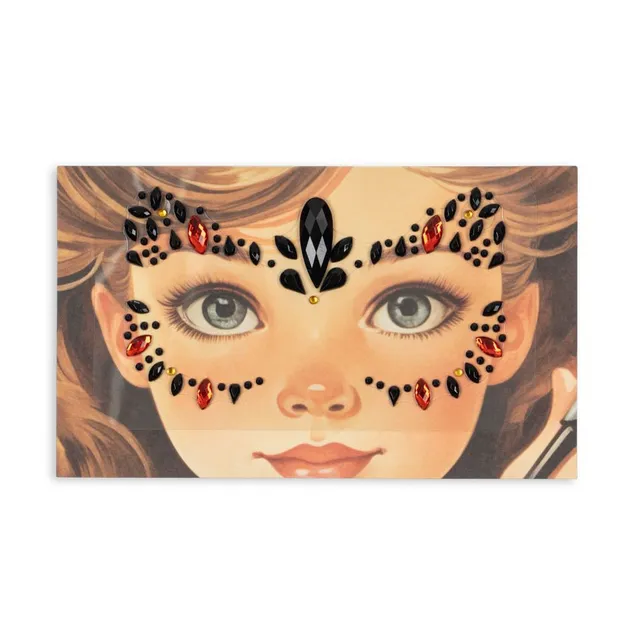 Konges Sløjd Halloween Gioielli viso maschera stickers PET