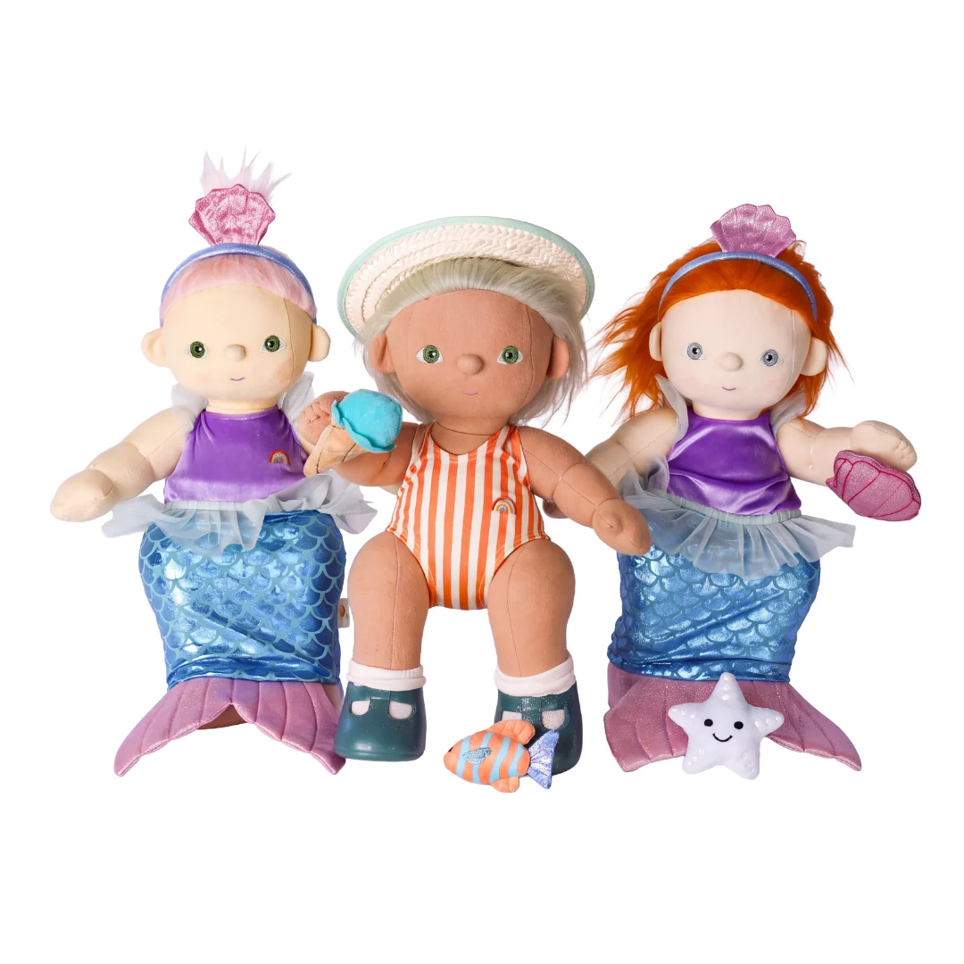 Olli Ella Dinkum Dolls Mermaid vestito sirena