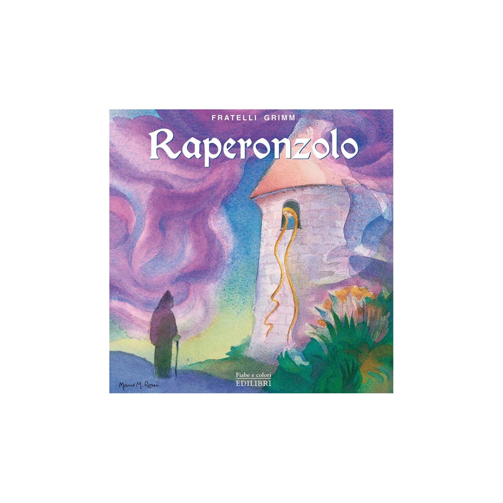 Edilibri Fiabe a colori Raperonzolo libro copertina rigida
