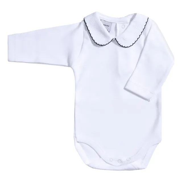 Babidu Polo body neonato piqué cotone manica corta