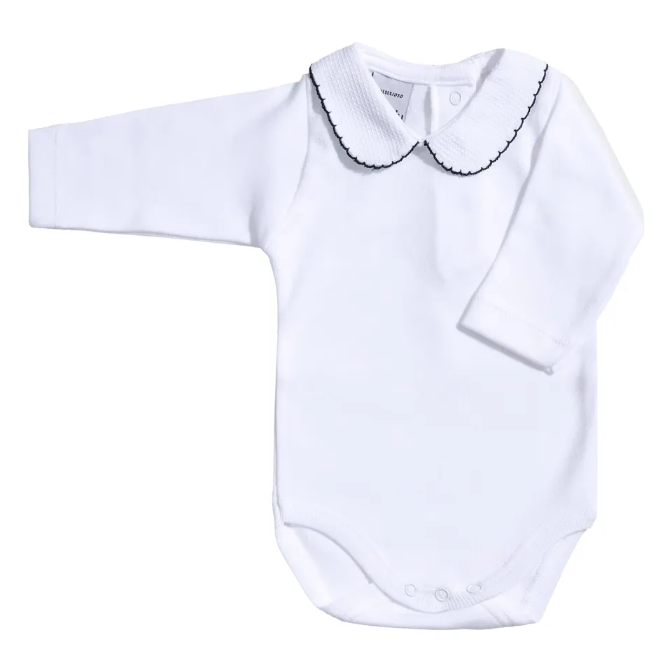 Babidu Polo body neonato piqué cotone manica corta