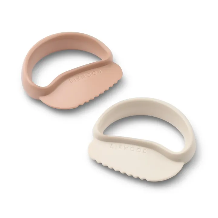 Liewood Set 2 taglia verdure sicuri coltelli River rose sandy