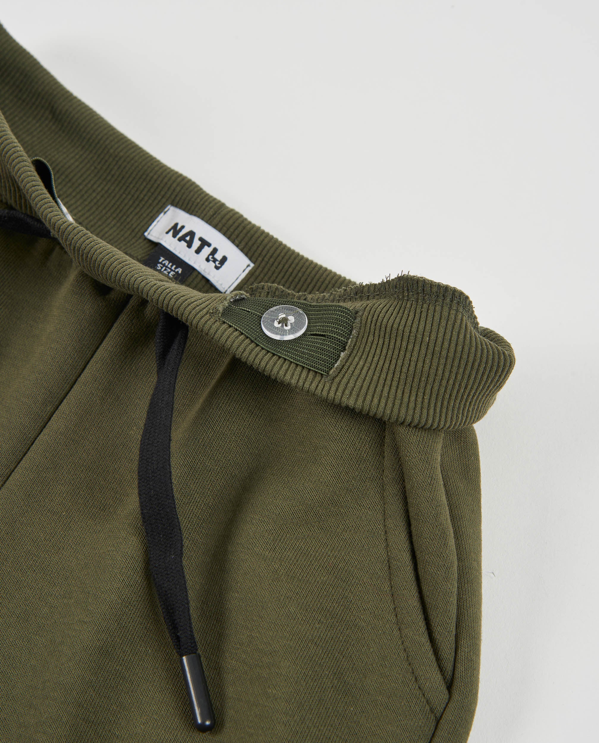 Tuc Tuc joggers bambino felpa verde oliva tasca cargo