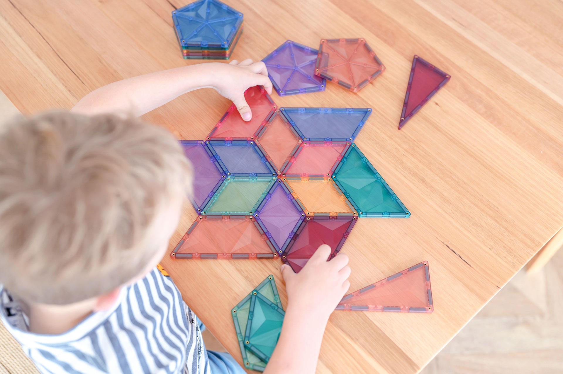Connetix Pastel Shape Expansion costruzioni magnetiche 48 pezzi