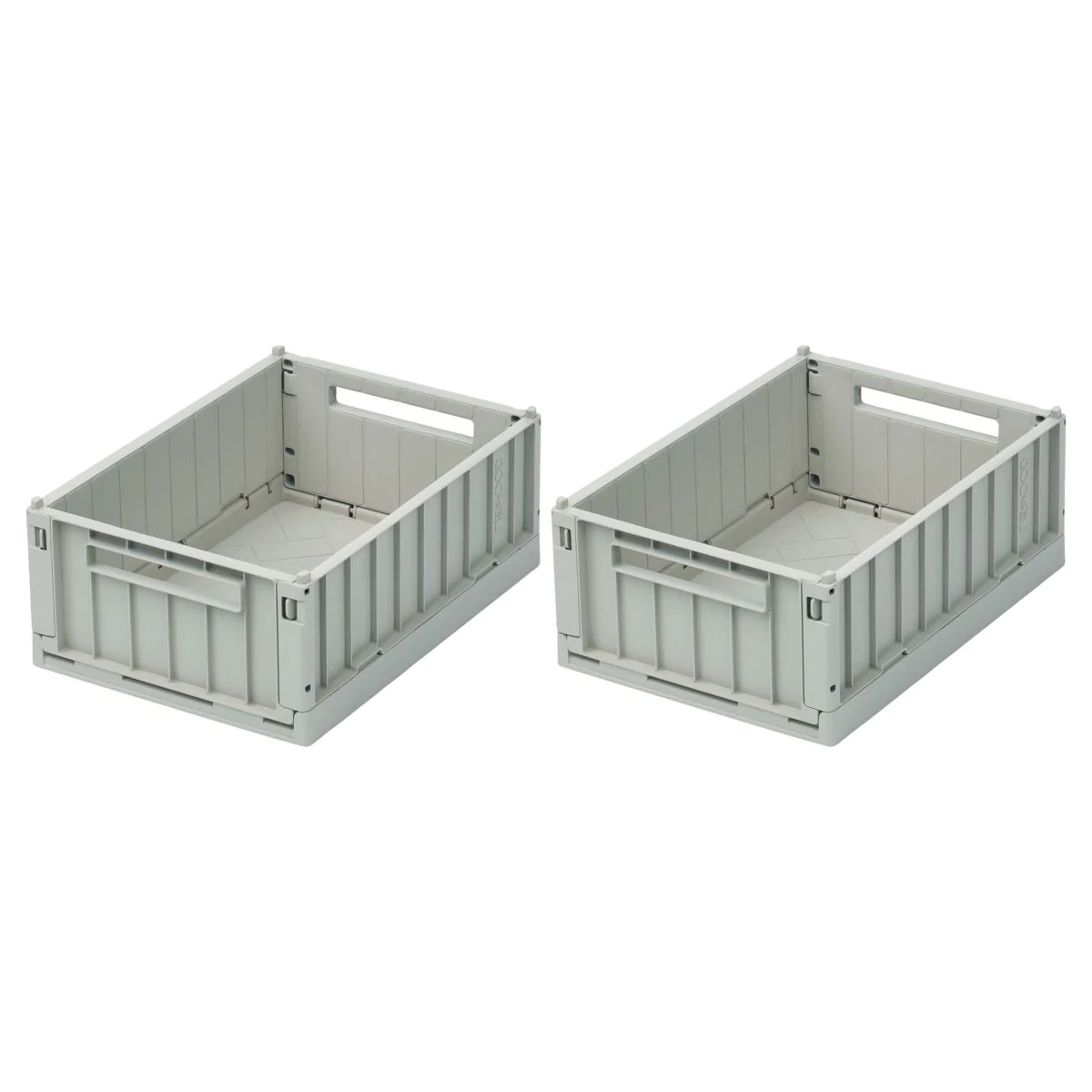 Liewood Weston Box S contenitore set 2 pezzi dove blue