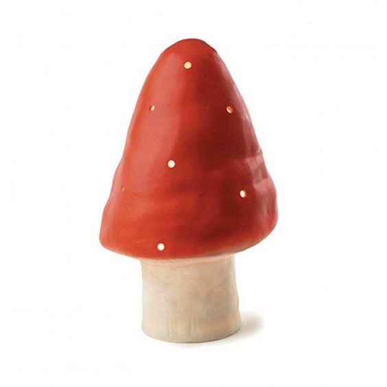 Heico Fungo Rosso lampada cameretta 28 cm LED