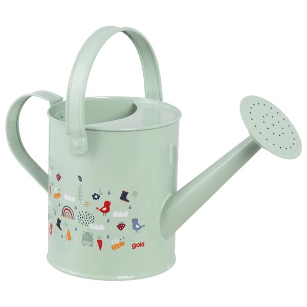Goki Annaffiatoio Bambini in Metallo 32 cm Giardino