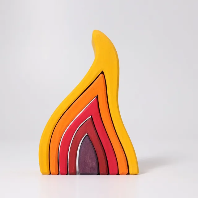 Grimm's Fiamma Grande impilabile legno 5 pezzi