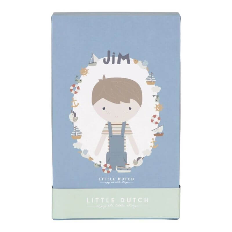 Little Dutch Jim New bambola stoffa 35 cm morbida