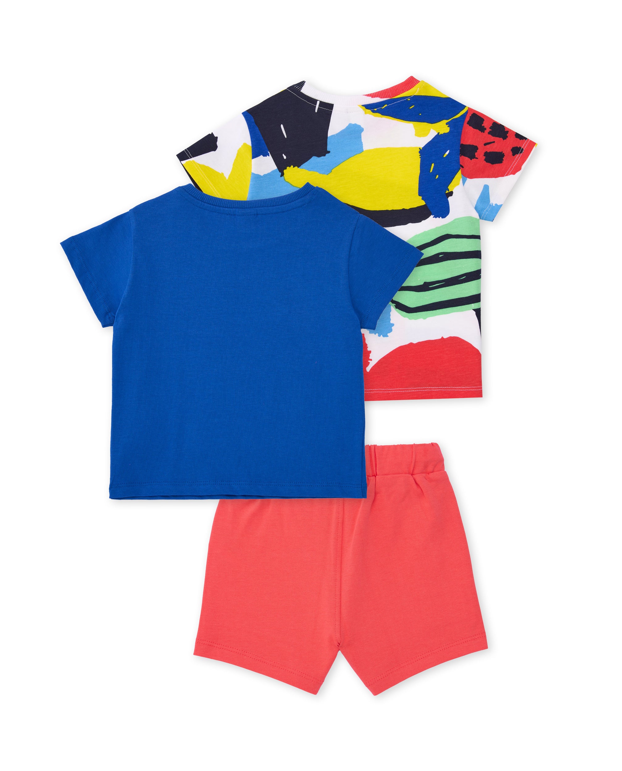 Tuc Tuc Completo Bimbo 3 Pezzi Blu con Pantaloncini