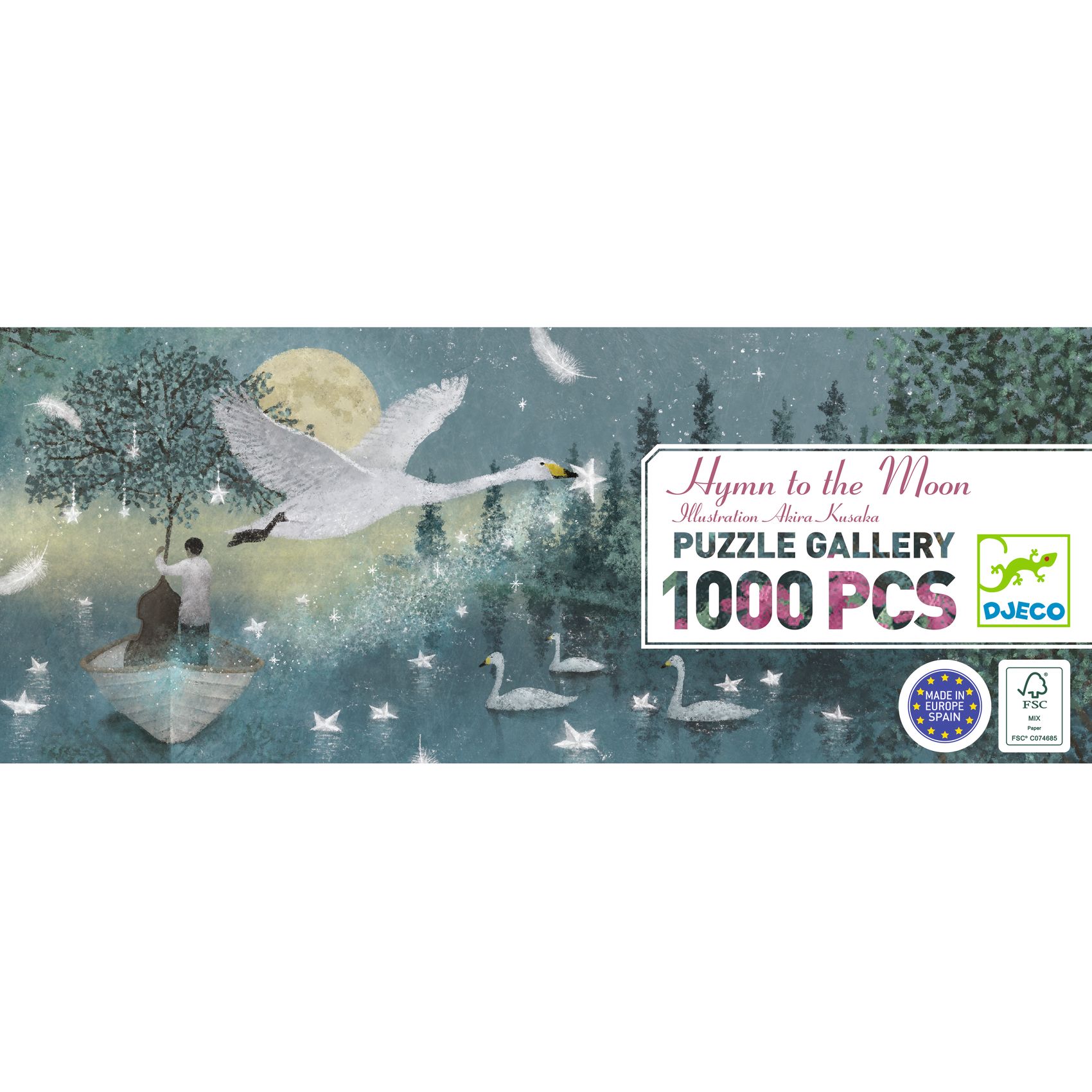 Djeco Gallery Hymn to the Moon puzzle 1000 pezzi