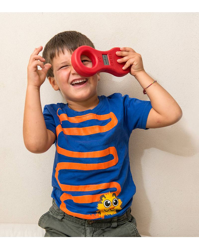 Ocarina Lettore MP3 Bambini 8GB Registratore Musica Fiabe Rosso