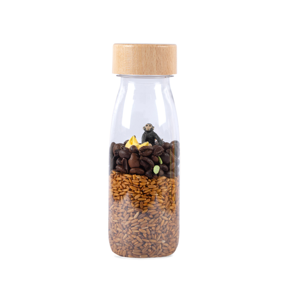 Petit Boum Baby Calm Bottle Monkey bottiglia sensoriale 250 ml