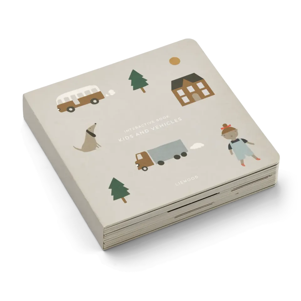 Liewood Città libro attività cartonato 2 anni