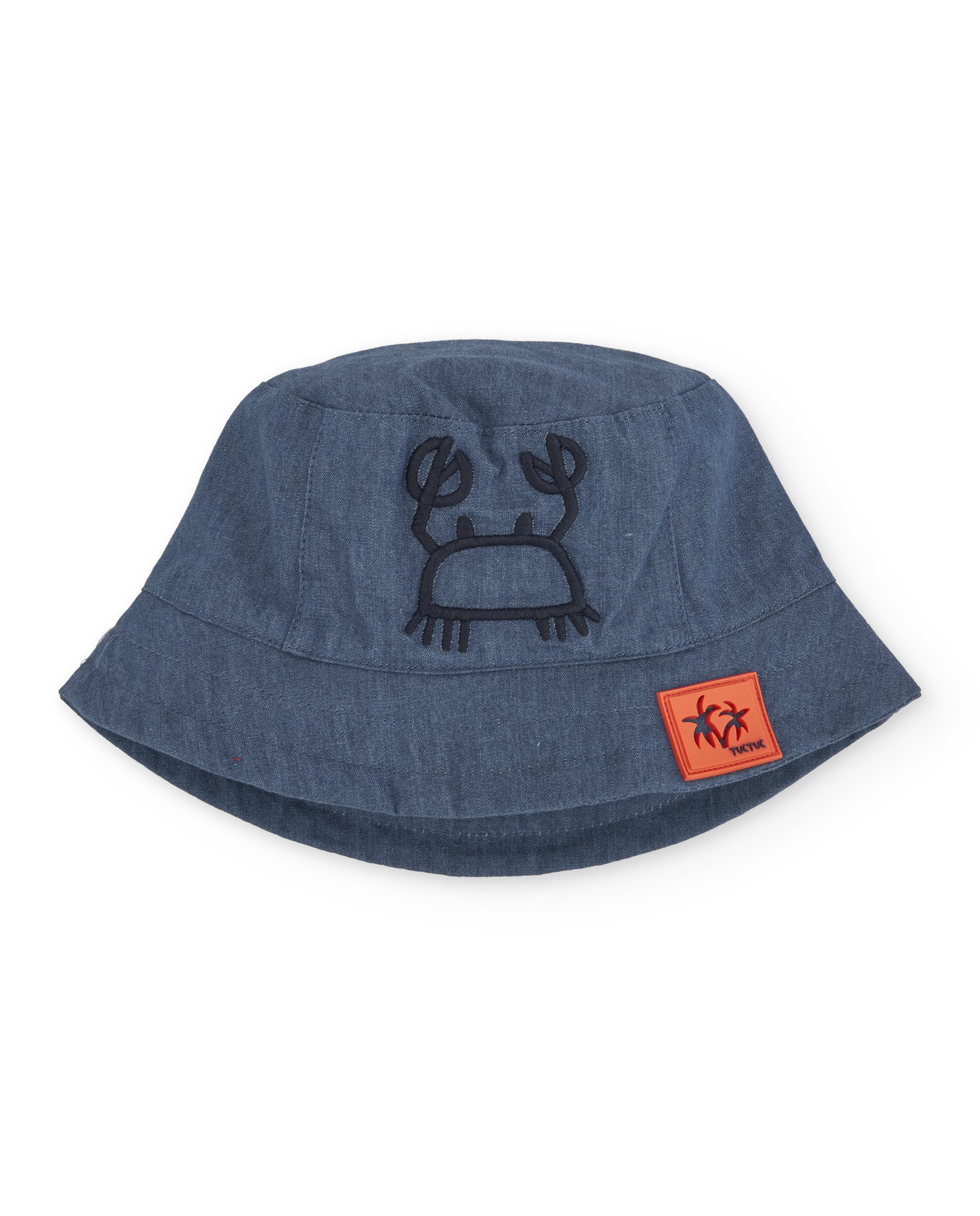Tuc tuc cappello bambino jeans ricamo granchio