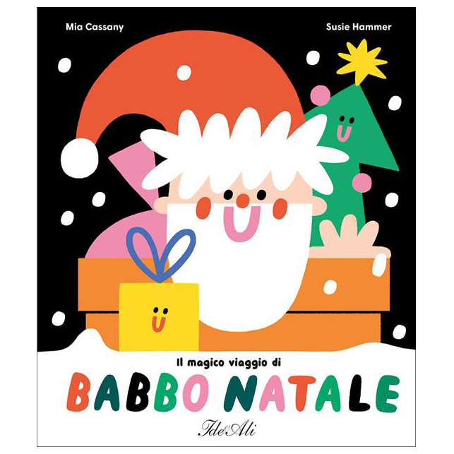 IdeeAli Magico viaggio Babbo Natale libro tappeto