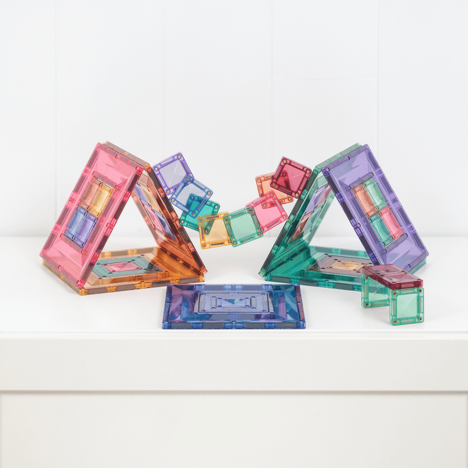 Connetix Portal Pastel Pack costruzioni magnetiche 48 pezzi