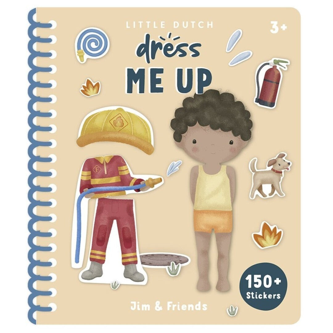 Little Dutch Jim & Friends libro con adesivi 24 pagine