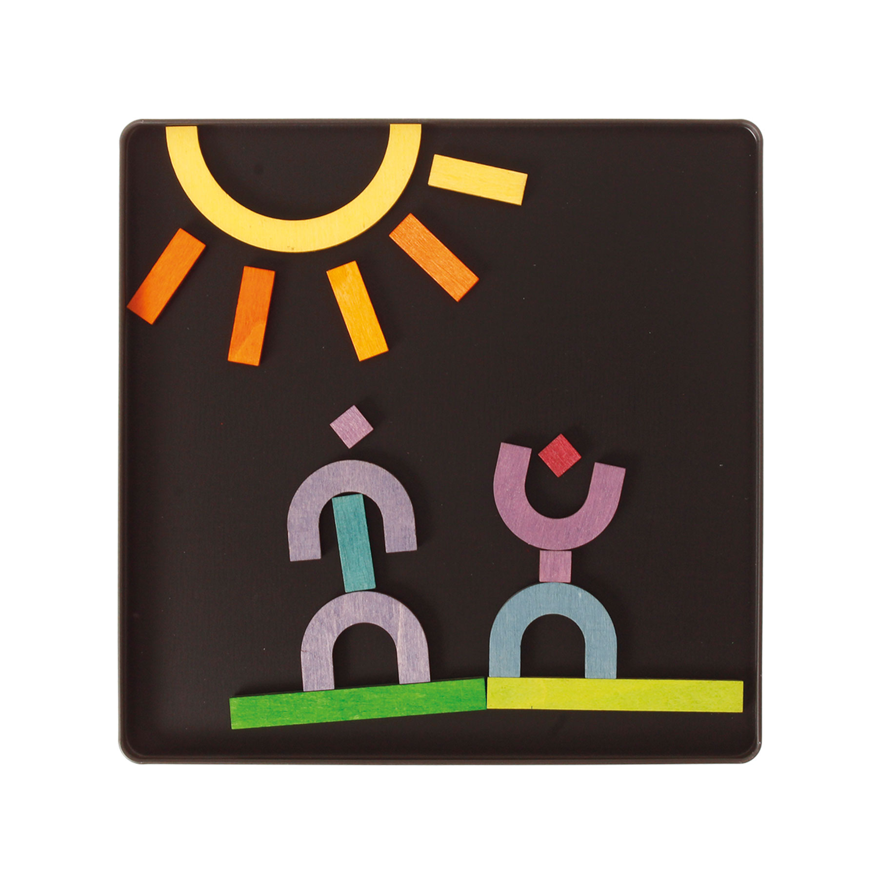 Grimm's Letter Shapes puzzle magnetico lettere 77 pz