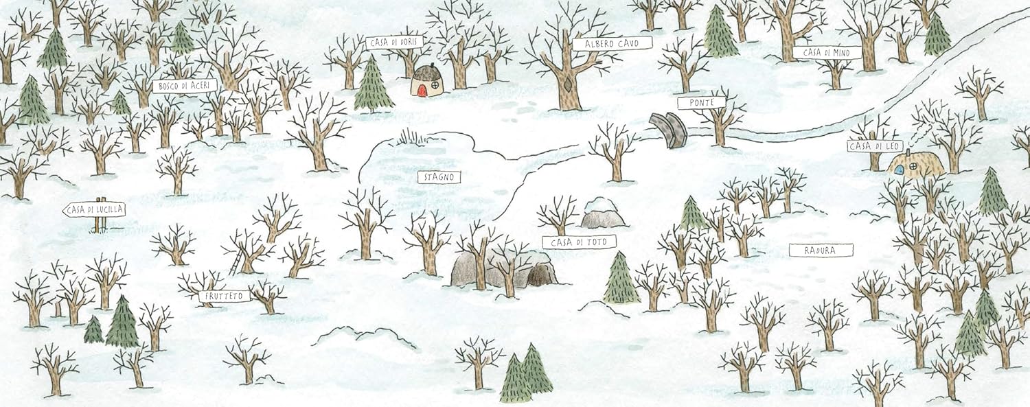 La Margherita Lucilla e Amici Inverno libro bambini 3-6 anni