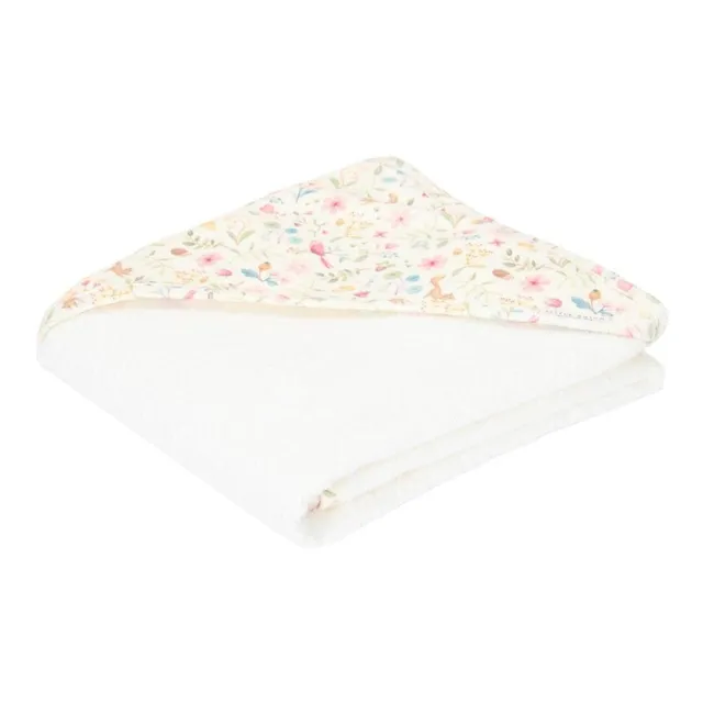 Little Dutch Fairy Garden accappatoio neonato 75x75 cotone bio