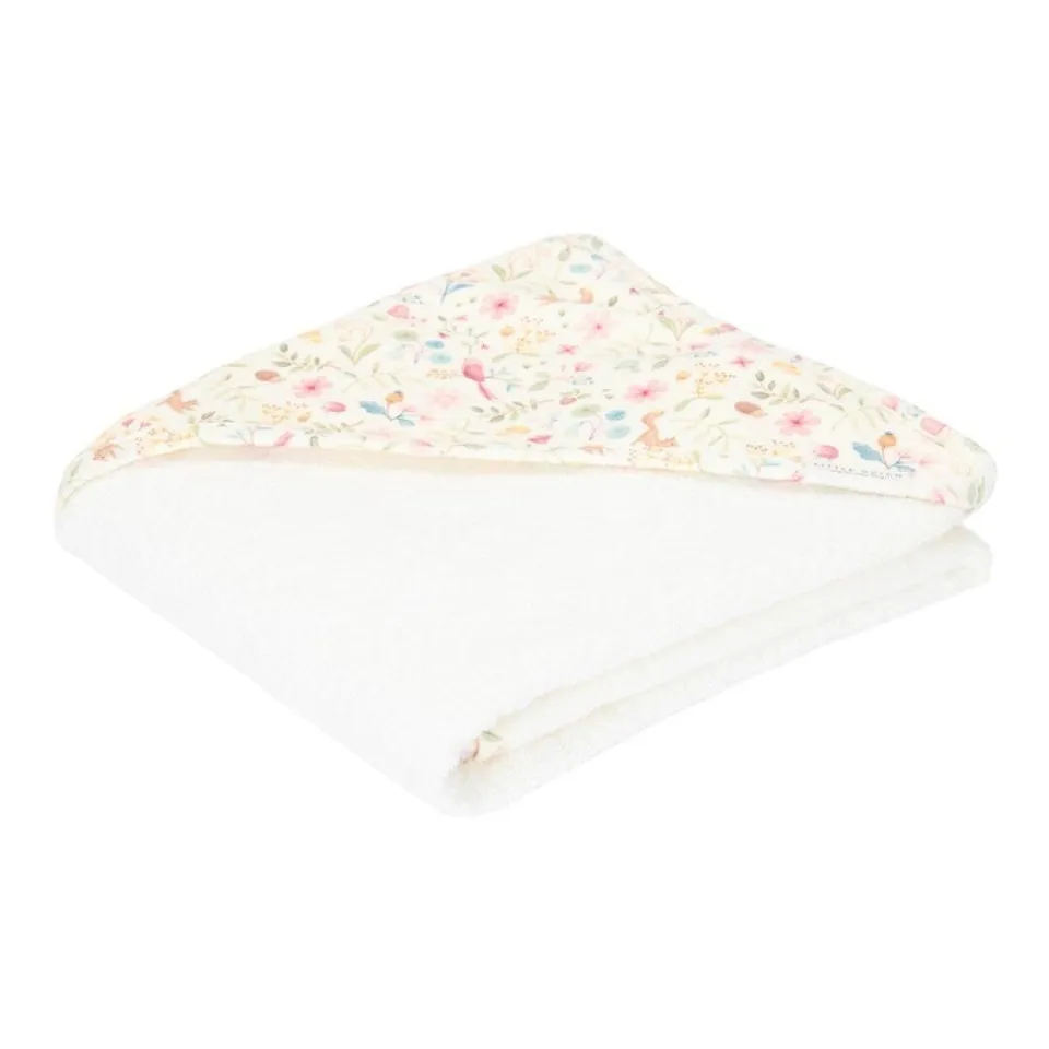 Little Dutch Fairy Garden accappatoio neonato 75x75 cotone bio