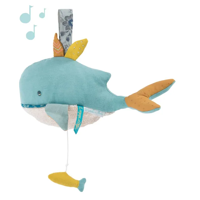 Moulin Roty Voyage dOlga Josephine carillon balena 25 cm